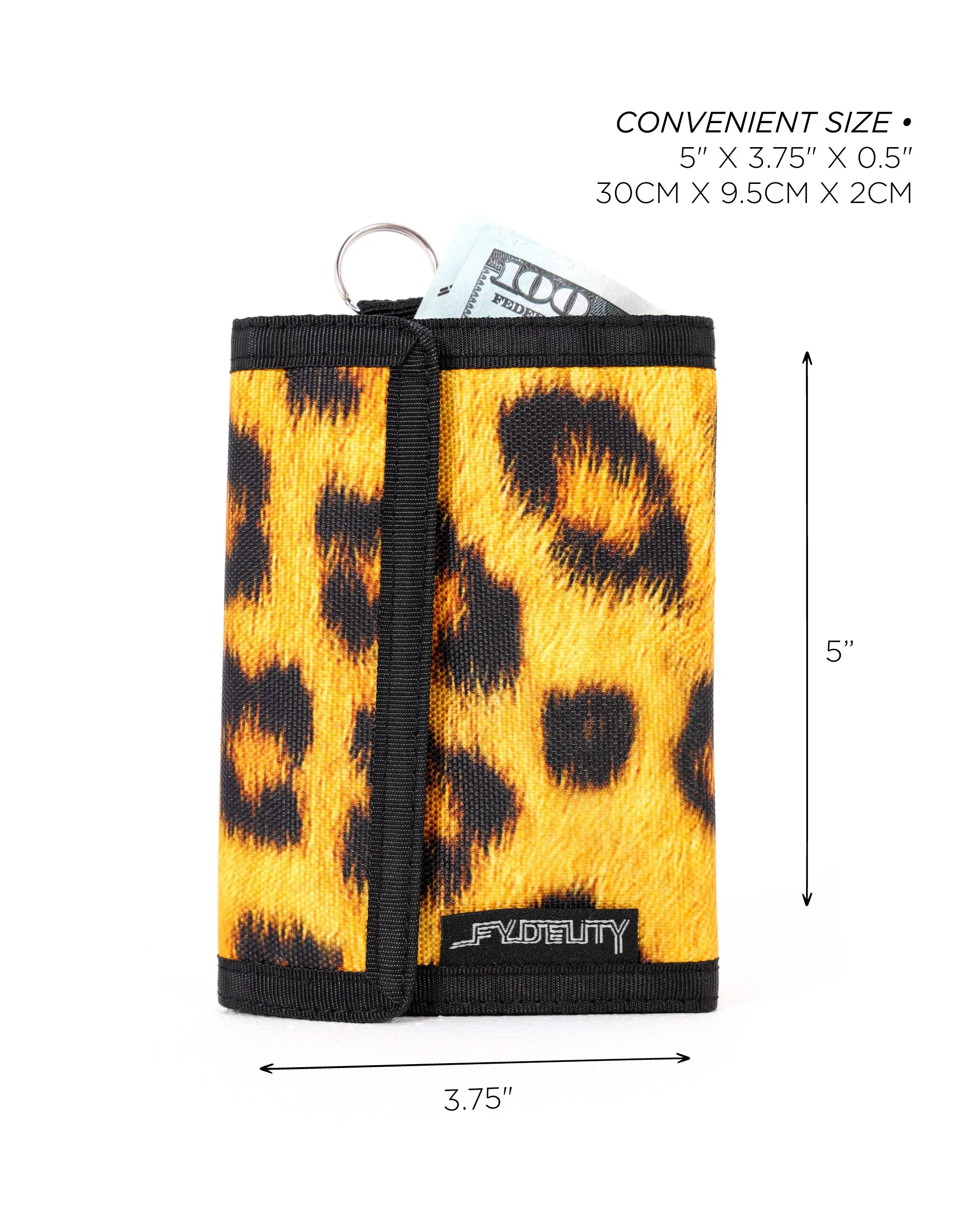 80's Wallet | Bi-Fold RFID |LEOPARD