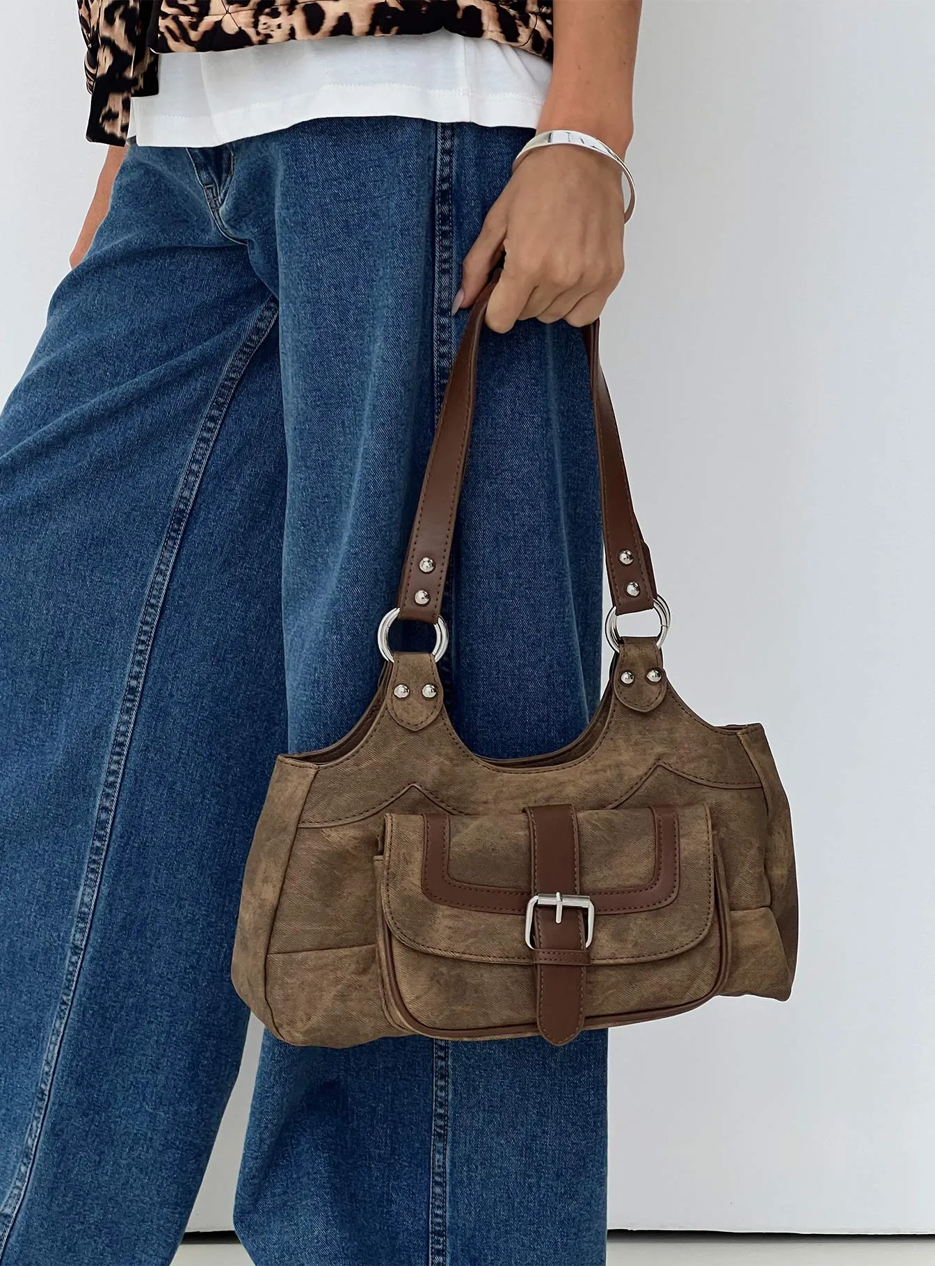 Airlea Shoulder Bag Brown