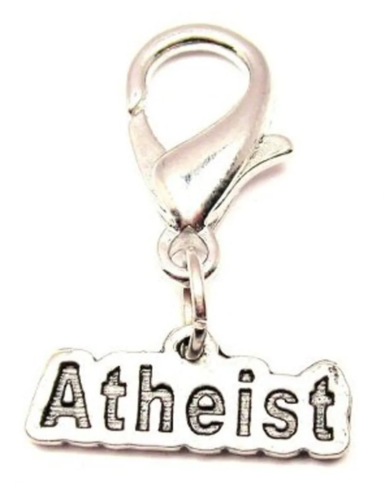 Atheist Zipper Pull