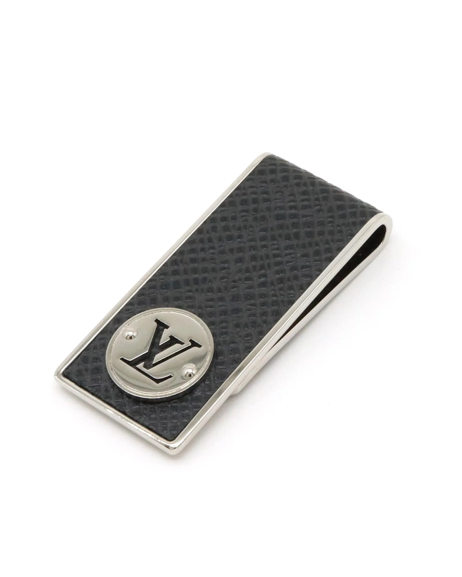 Authentic Louis Vuitton Leather Money Clip in Pristine Condition