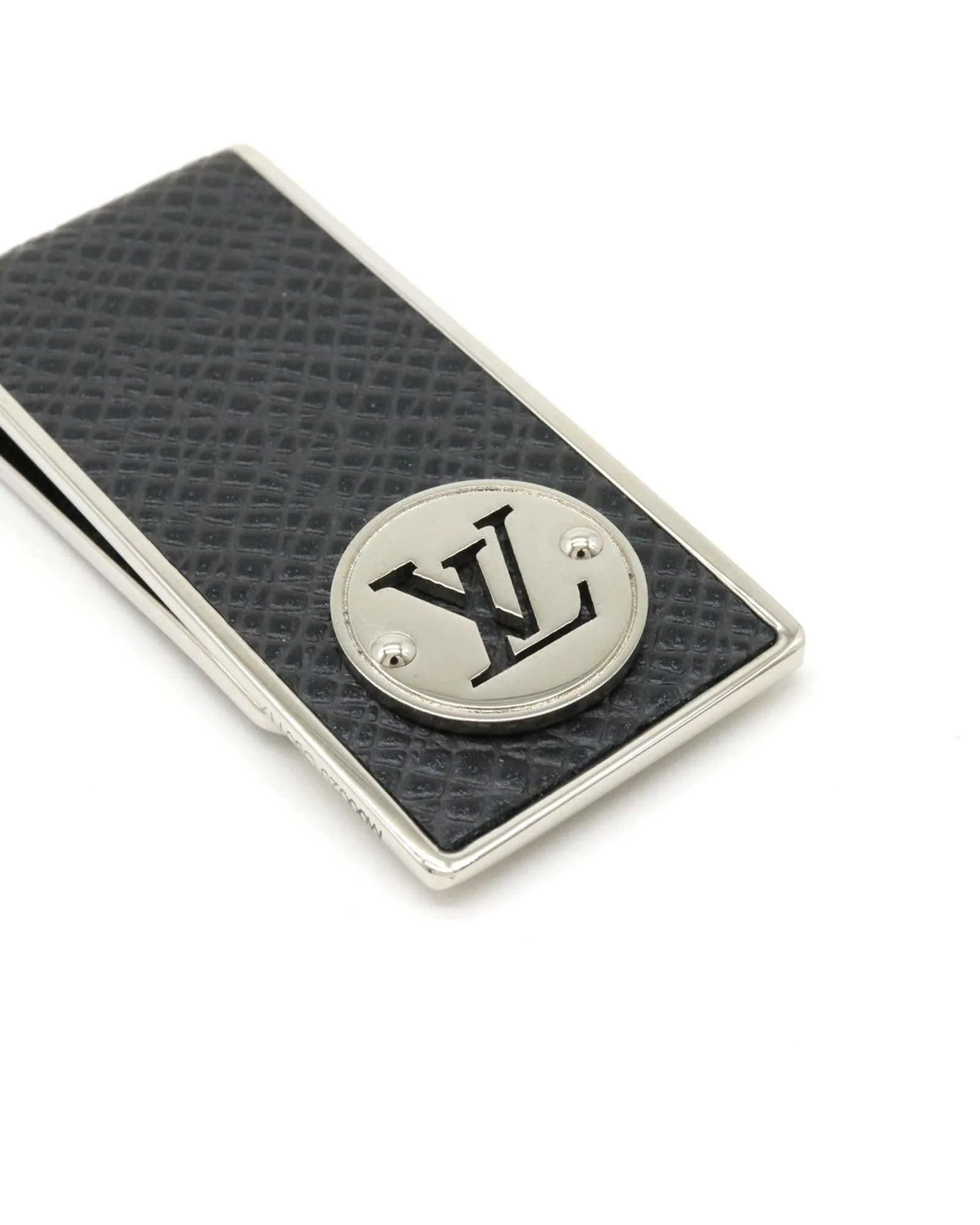 Authentic Louis Vuitton Leather Money Clip in Pristine Condition