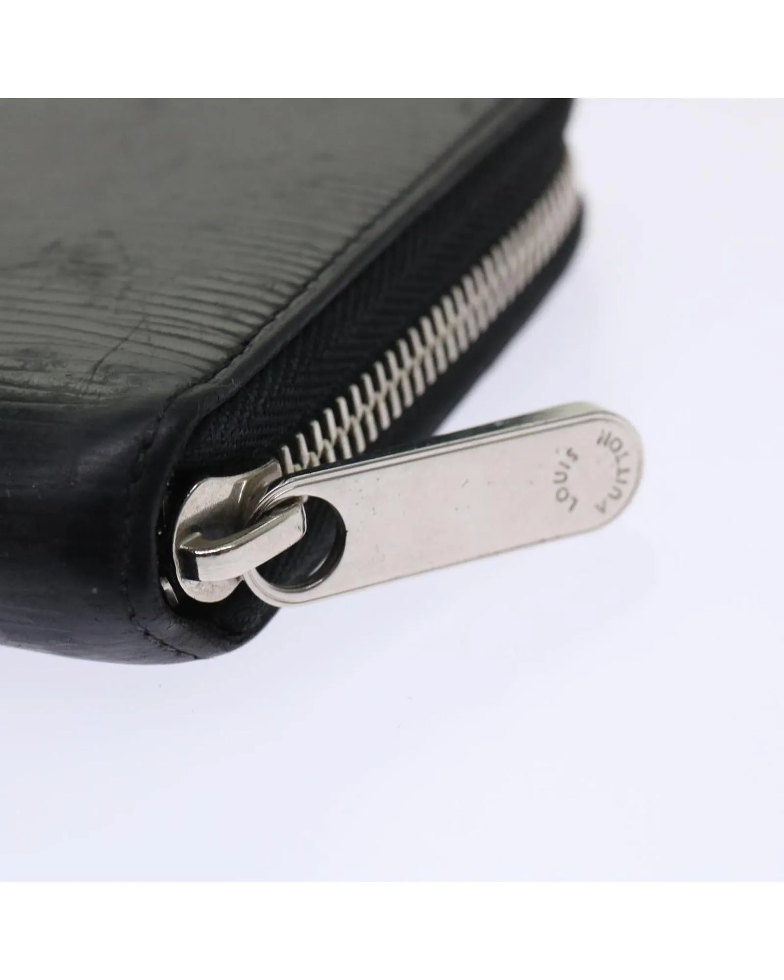 Black Epi Leather Long Wallet