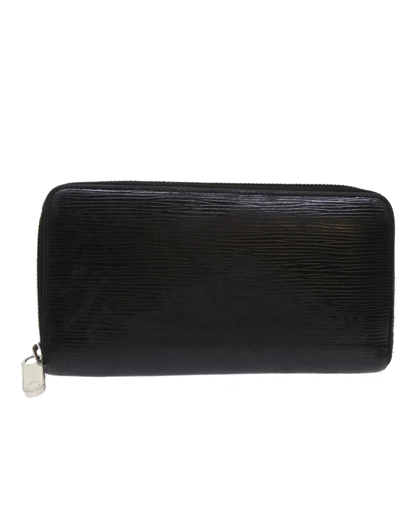 Black Epi Leather Long Wallet