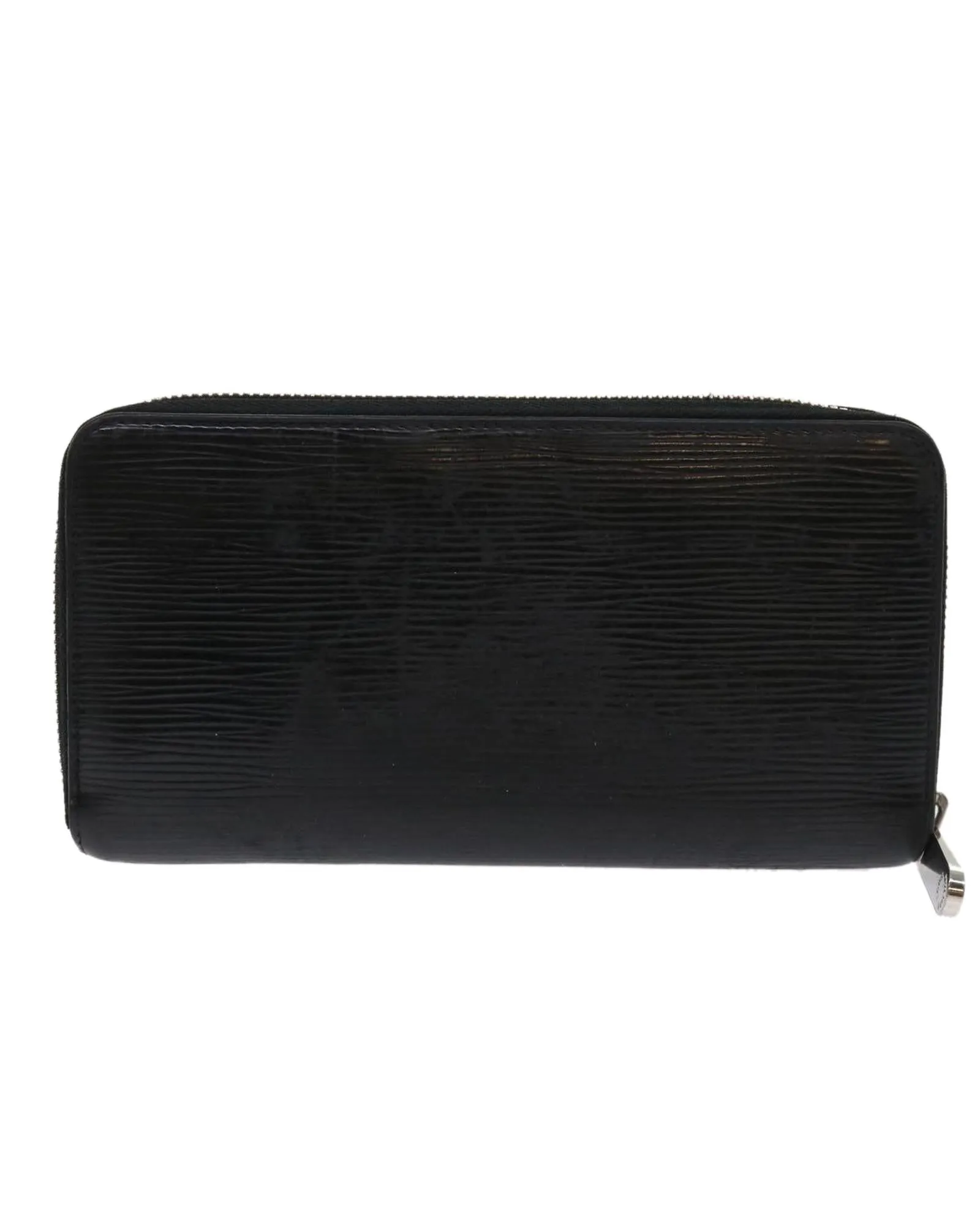 Black Epi Leather Long Wallet