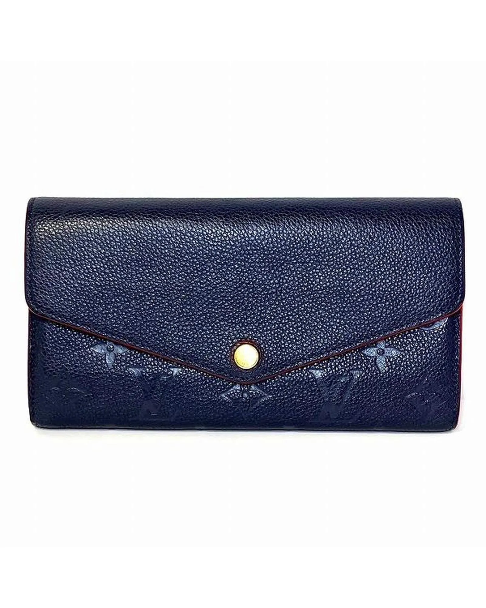 Blue Leather Wallet in Excellent Condition