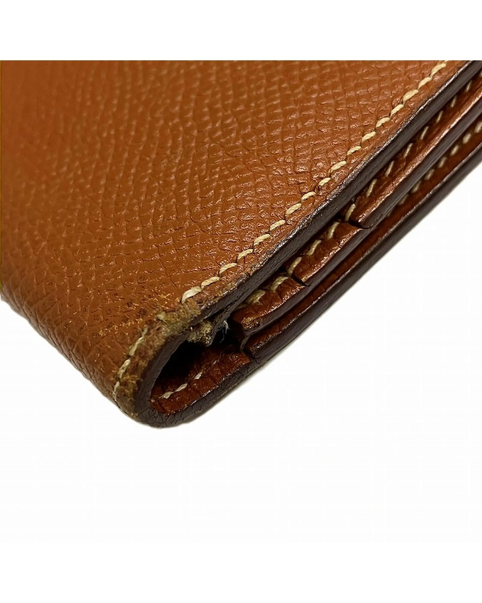 Brown Leather Long Wallet by Hermes - Pre-Owned Luxury