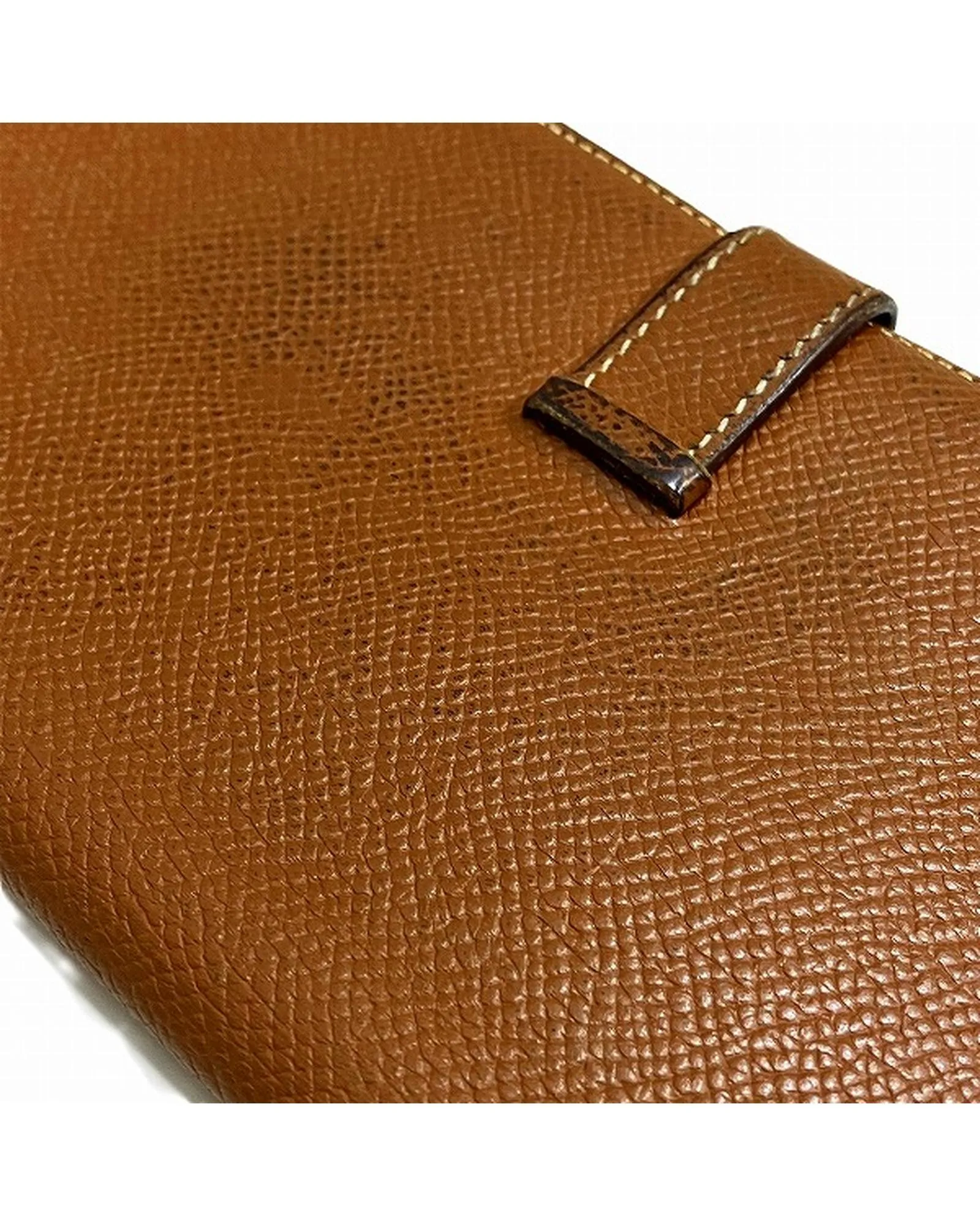 Brown Leather Long Wallet by Hermes - Pre-Owned Luxury