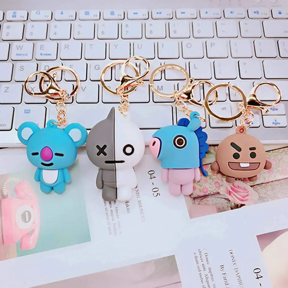 BTS Band Shooky | Silicone 3D | Keychain