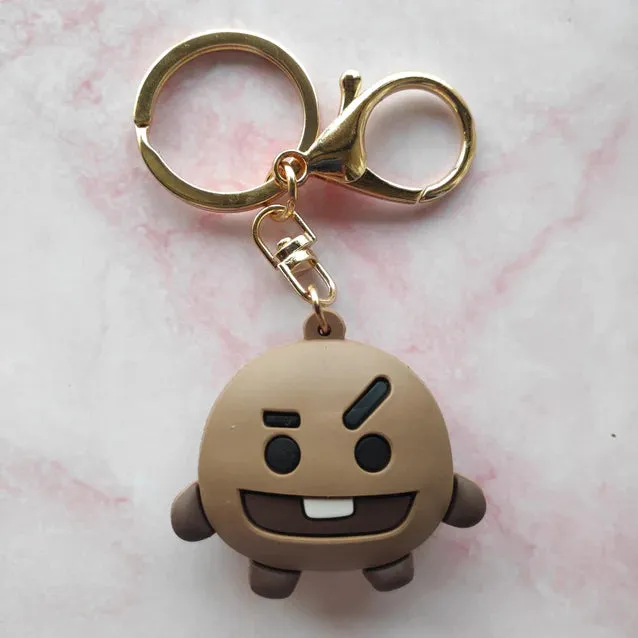 BTS Band Shooky | Silicone 3D | Keychain