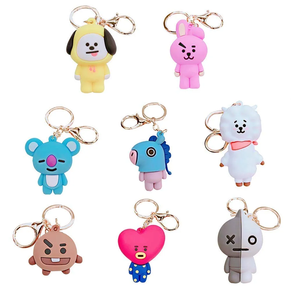 BTS Band Shooky | Silicone 3D | Keychain