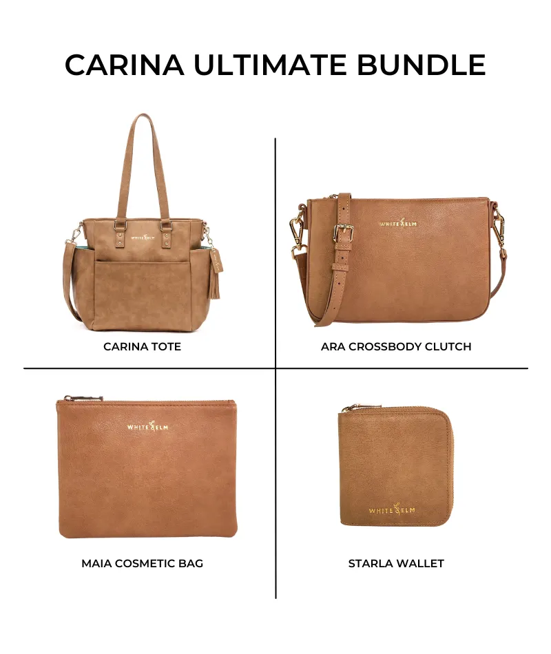 Carina Tote Bag - Almond - [OUTLET FINAL SALE]