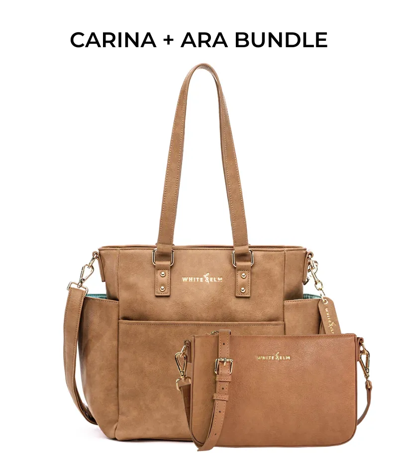 Carina Tote Bag - Almond - [OUTLET FINAL SALE]