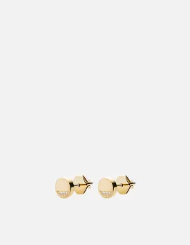 Circuit Studs, Gold Vermeil/Sapphire