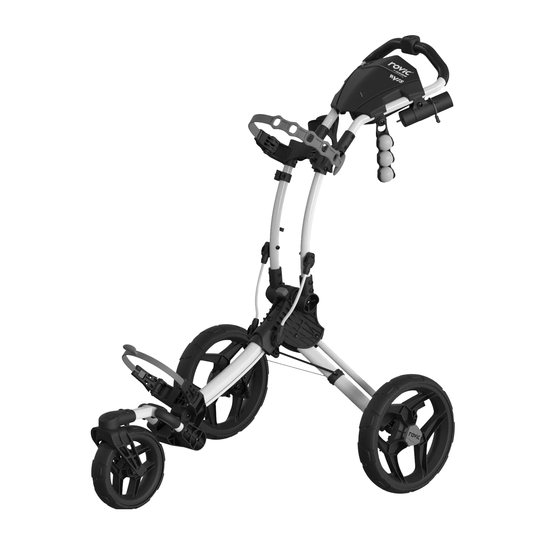 Clicgear Golf 3-Wheel Rovic Swivel Push Cart Model RV1s 2.0