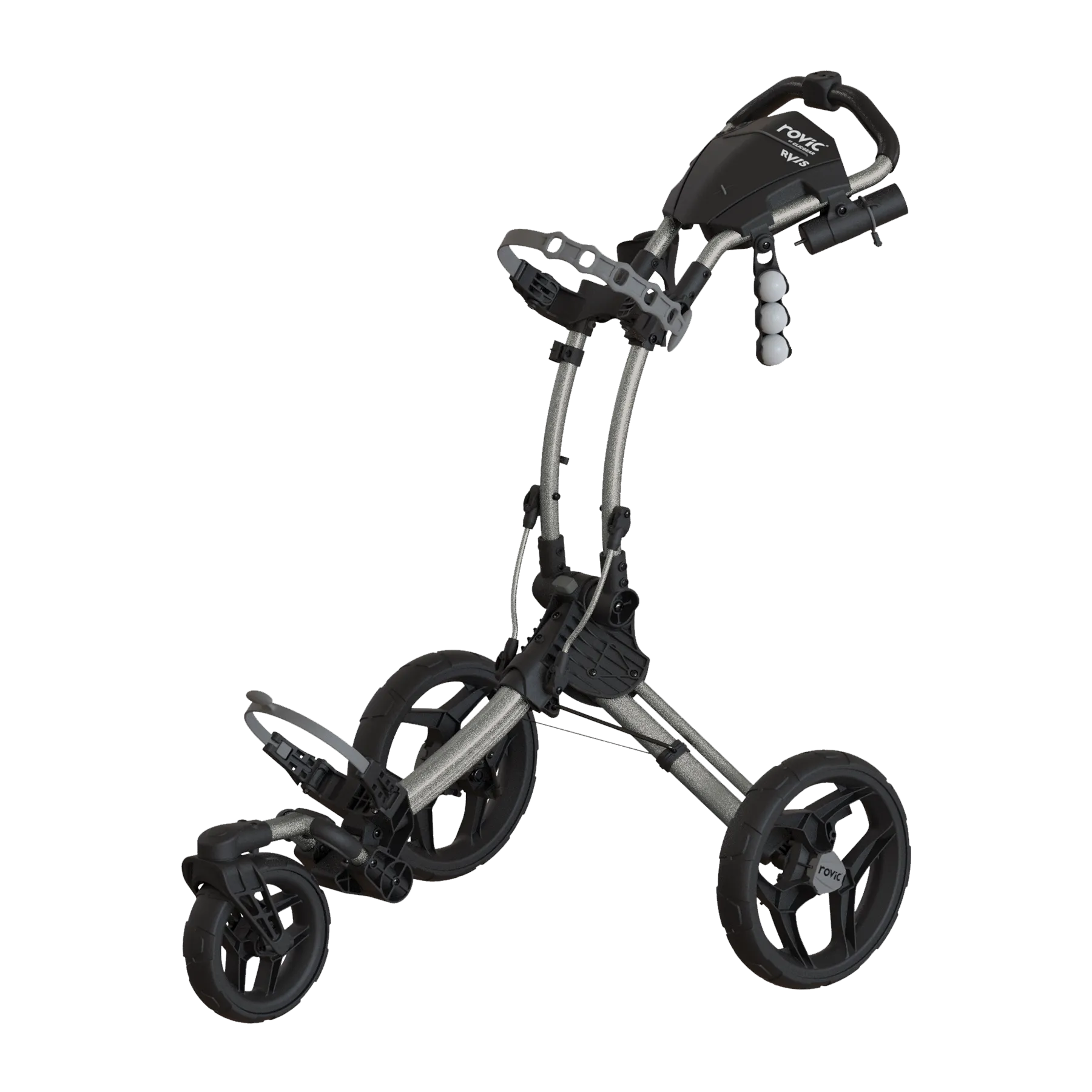 Clicgear Golf 3-Wheel Rovic Swivel Push Cart Model RV1s 2.0