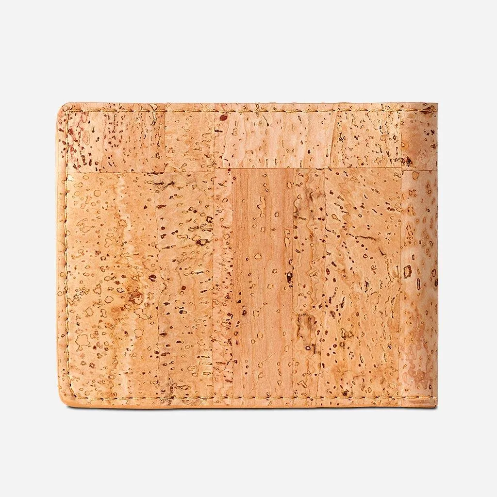 Cork Wallet With Coin Pocket