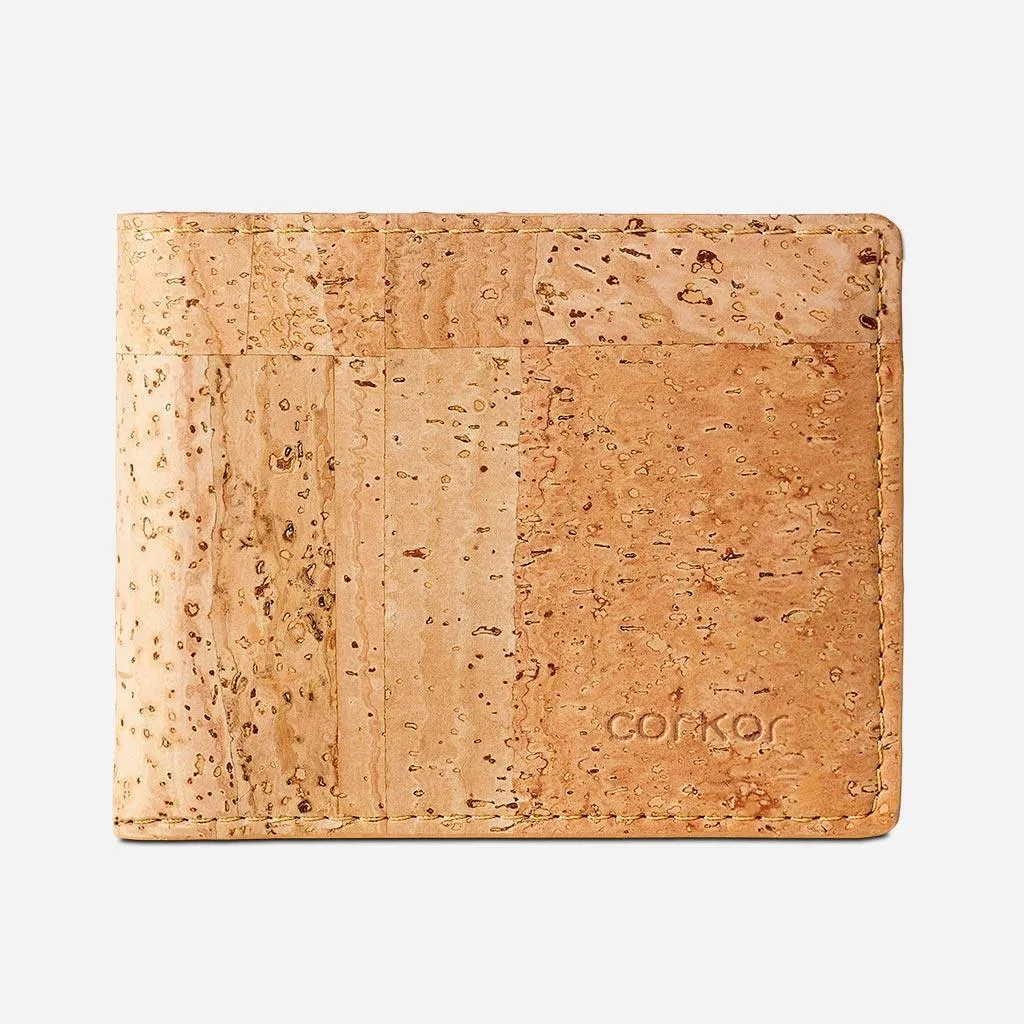 Cork Wallet With Coin Pocket