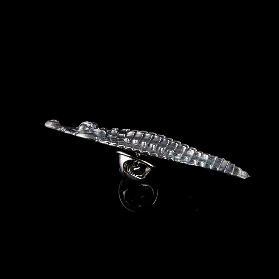 Crocodile Brooch