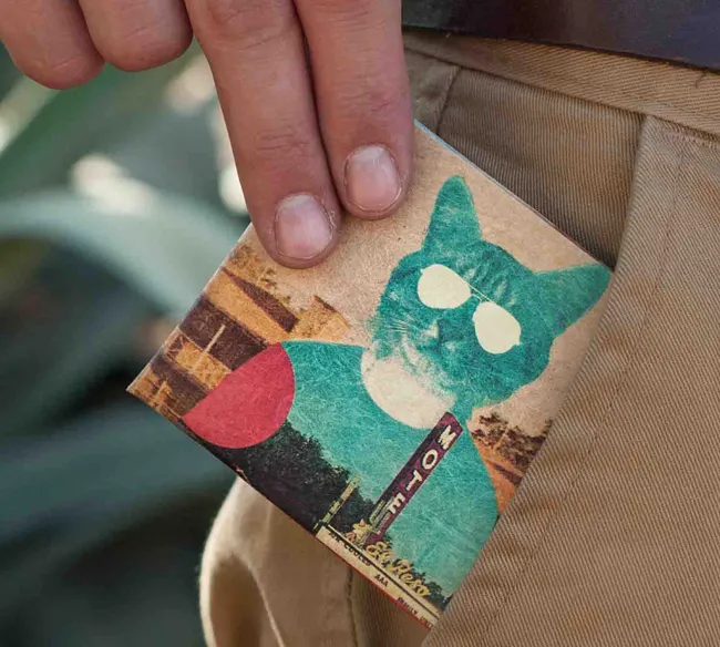 Desert Cat | RFID Wallet