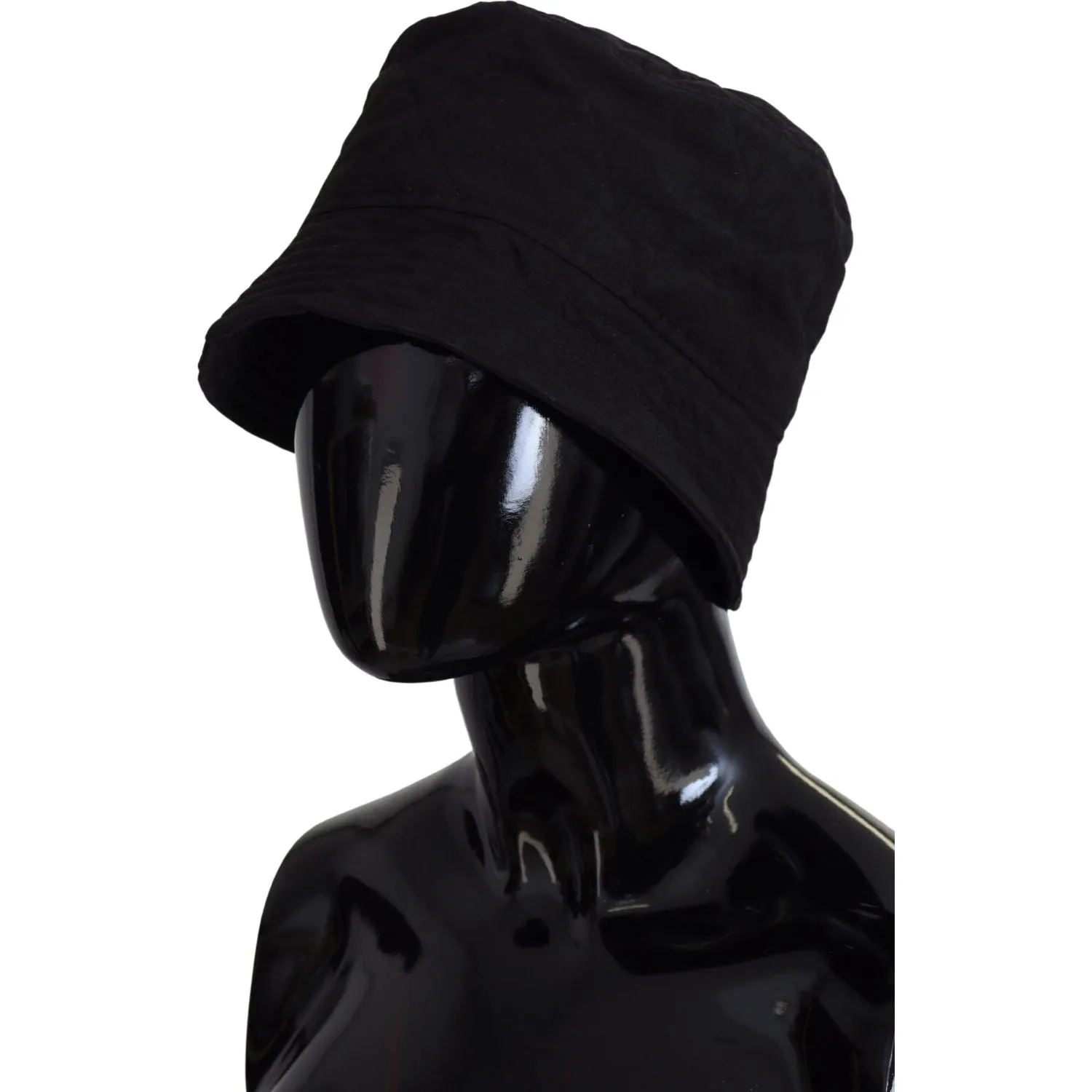 Dolce & Gabbana Elegant Black Bucket Cap