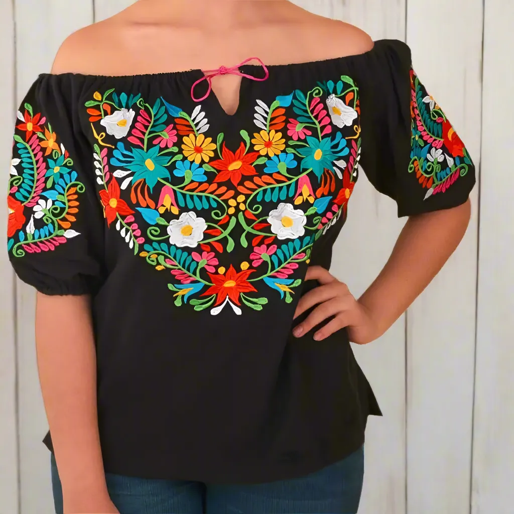 Embroidered Blouse NA-TM-77538