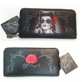 Glamorous  - WOMENS ZIPPERED WALLET (Last One)