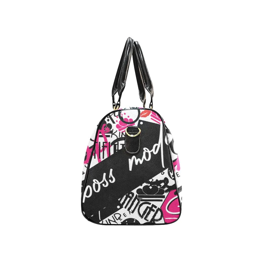 In Stock - AMMA JO "I AM WOMAN" GRAFFITI Women Duffle