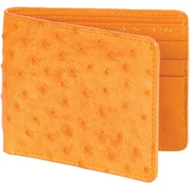 Los Altos Ostrich Skin Wallet CA10302