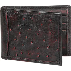 Los Altos Ostrich Skin Wallet CA40318