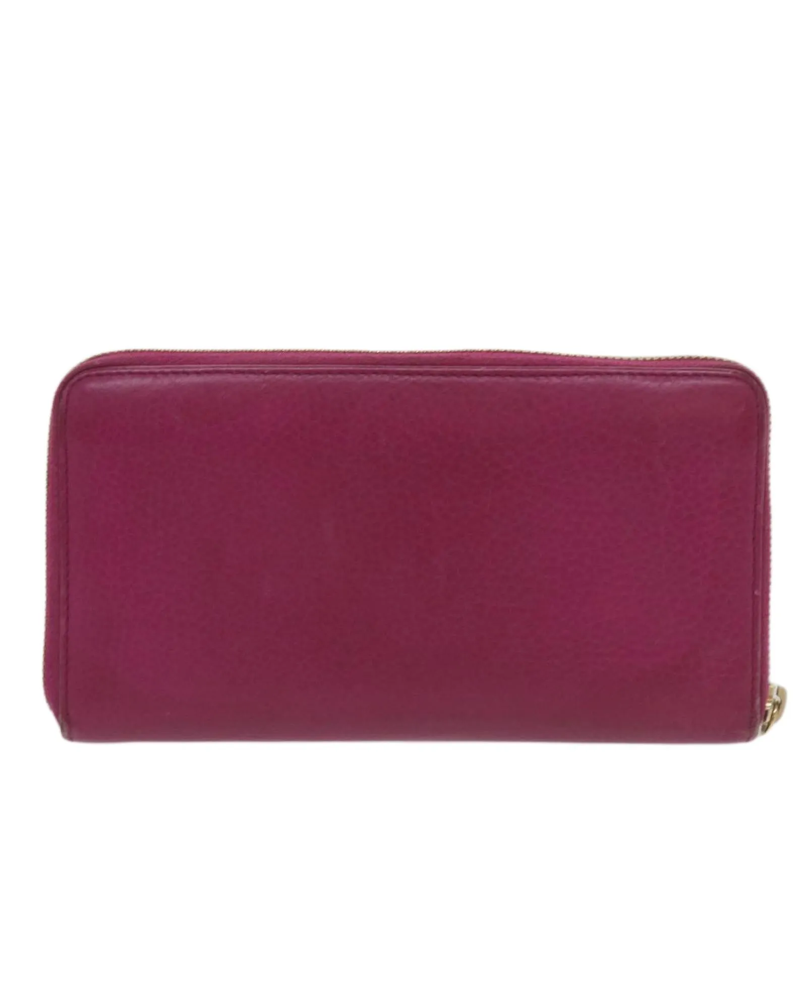 Luxury Leather Long Wallet in Pink by Gucci