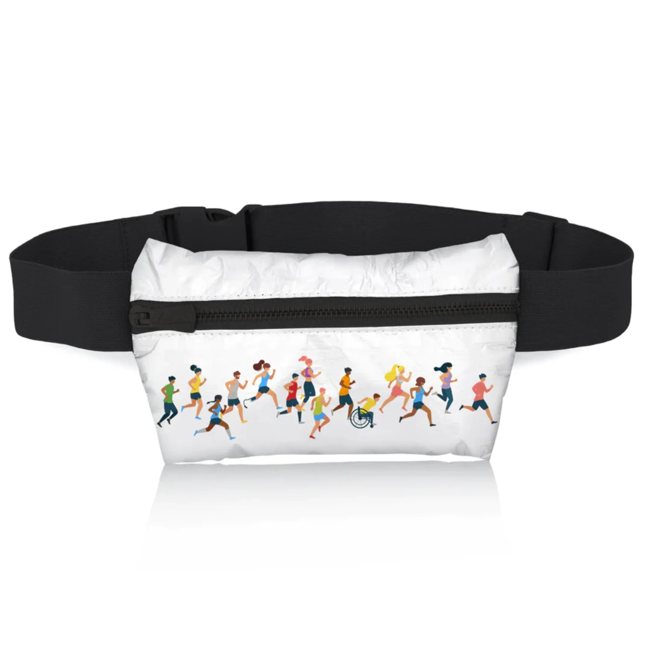 Marathon Runners Slim Fanny Pack by HiLoveTravel