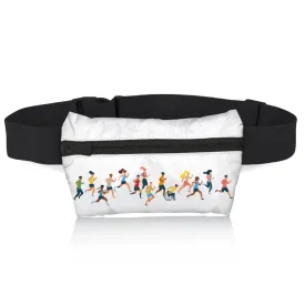 Marathon Runners Slim Fanny Pack by HiLoveTravel