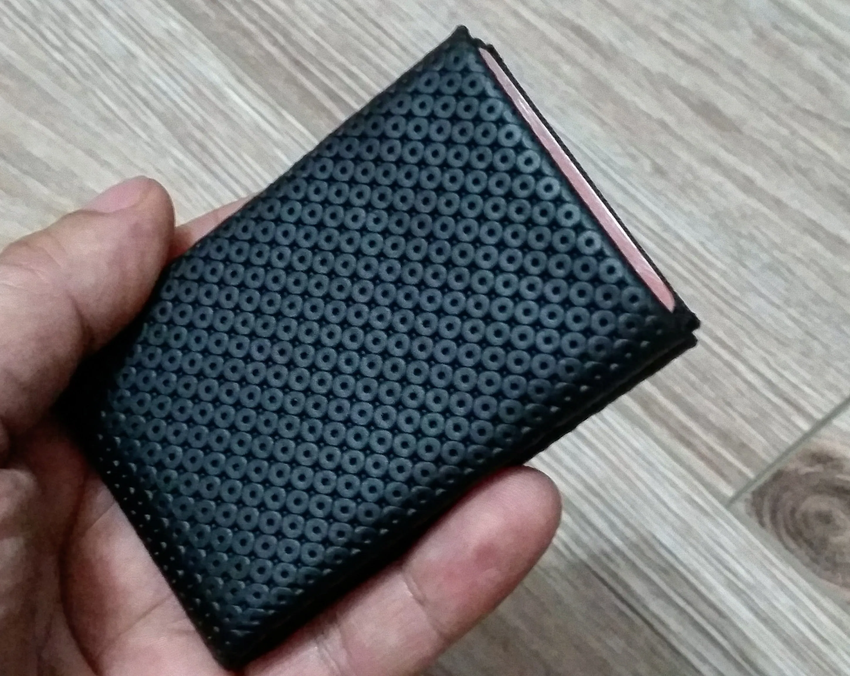 Nero Wallet 01 Design Series - The Ultimate Minimalist Wallet - RFID protection 4  1