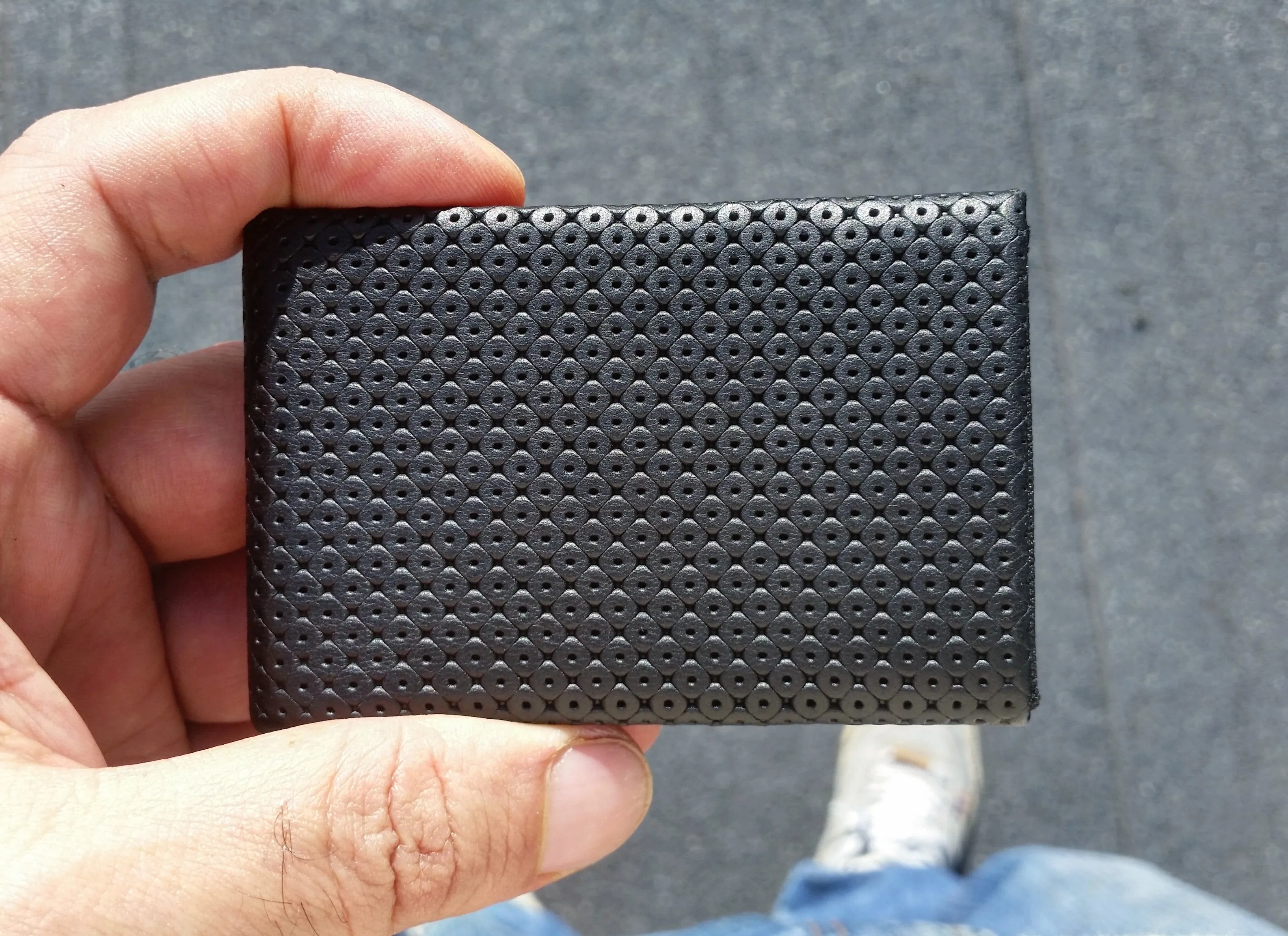 Nero Wallet 01 Design Series - The Ultimate Minimalist Wallet - RFID protection 4  1