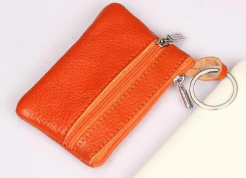 New Arrival Casual Women Housekeeper For Home Fashion Leather Coin Pouch Case Wallet Man Car Key Holder Keyring