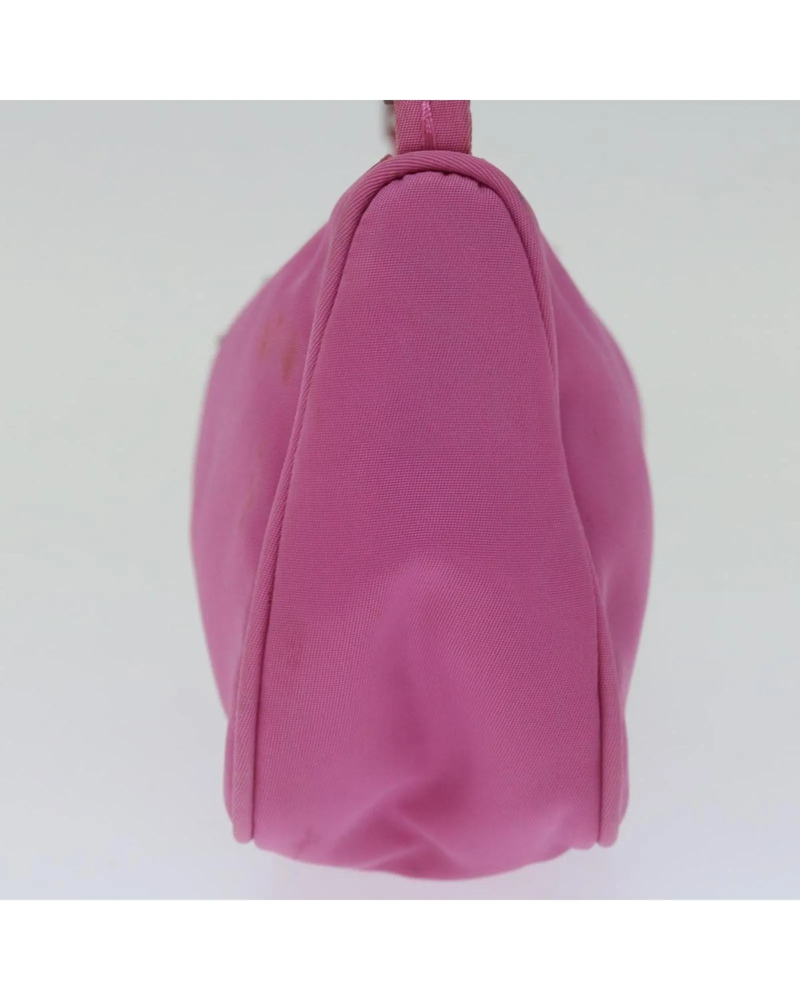 Nylon Accessory Pouch in Pink by PRADA