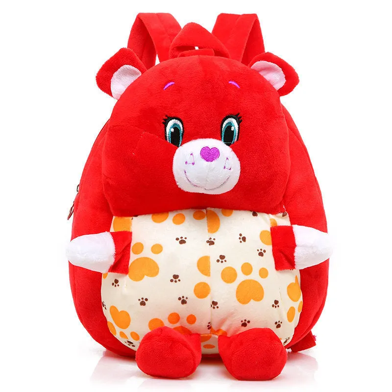 Red Cartoon animal cute children's backpack