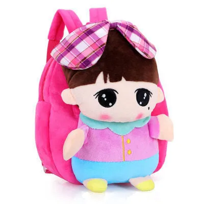 Red Cartoon animal cute children's backpack