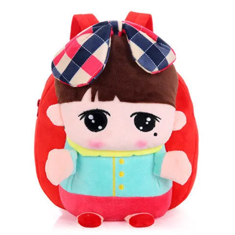 Red Cartoon animal cute children's backpack