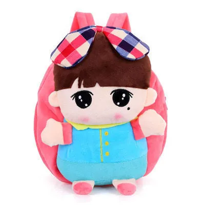 Red Cartoon animal cute children's backpack