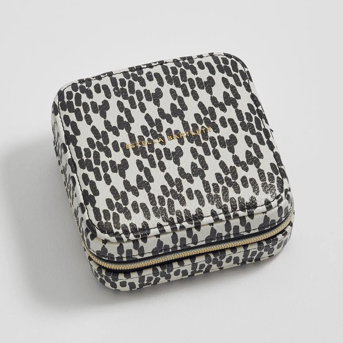 Square Travel Jewelry Box by Estella Bartlett