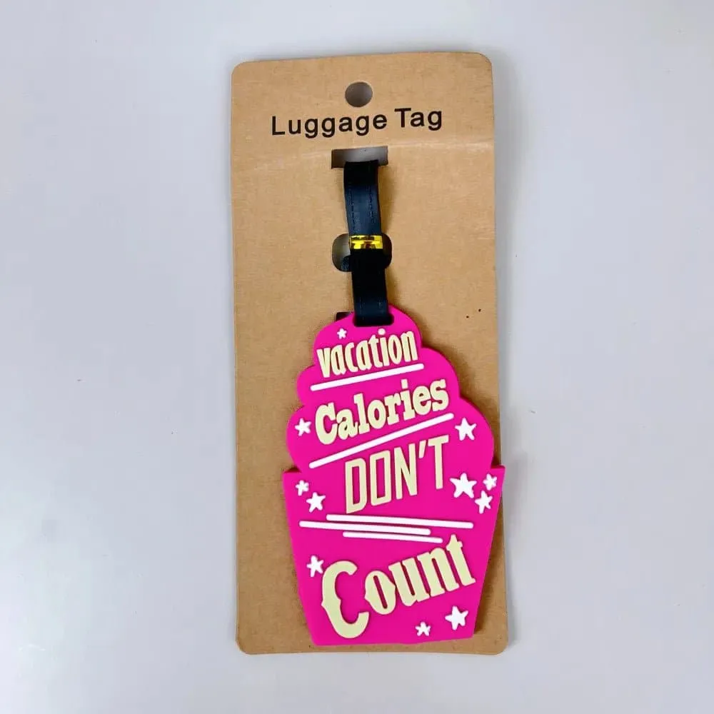 Travel Luggage Tag - Silicone Material - Animal Cartoon Prints