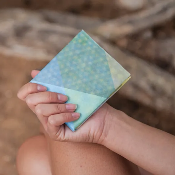 Triangle Moire | RFID Wallet