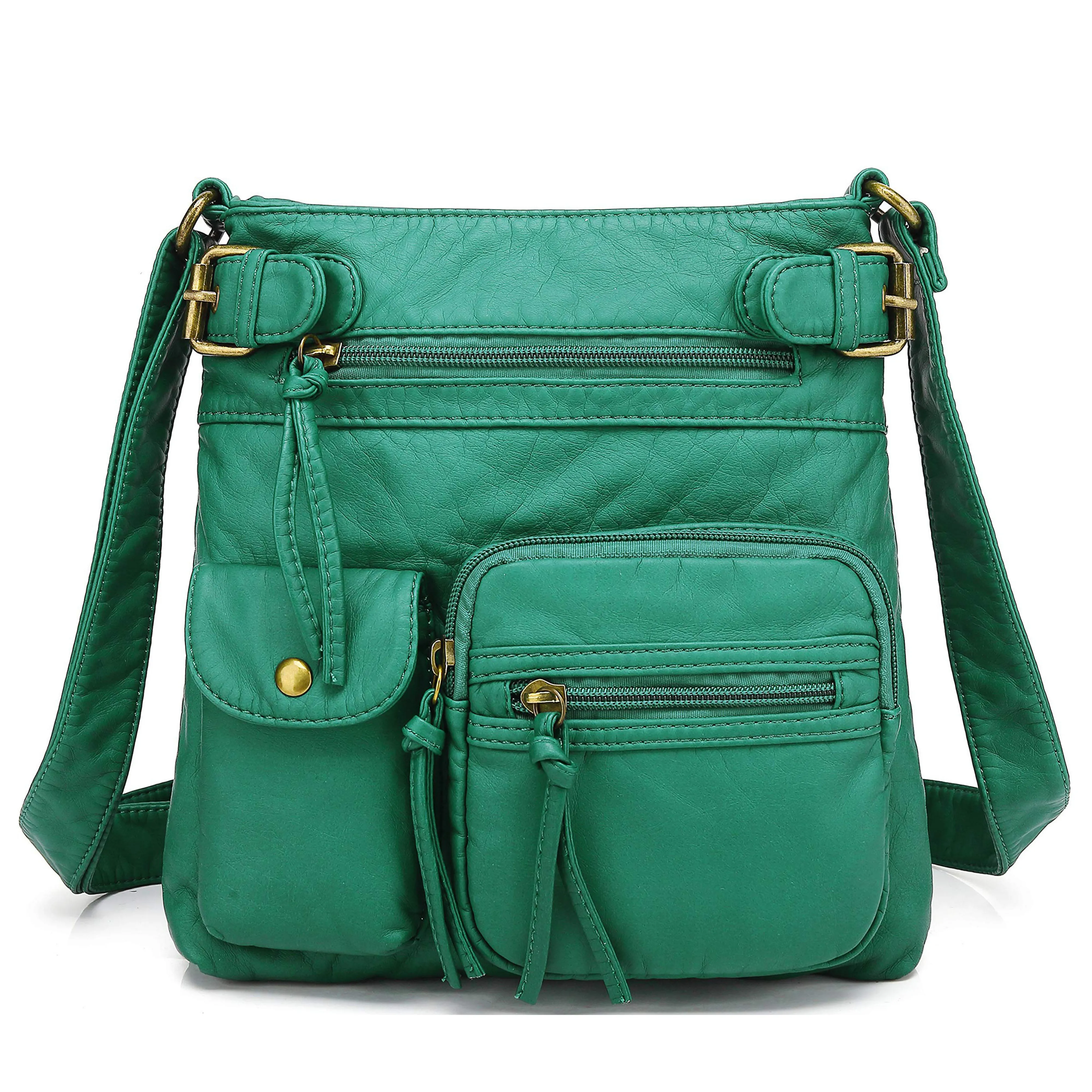 Ultra Soft Multi Pocket Crossbody Handbag H1833