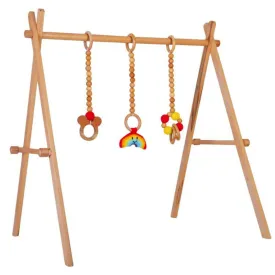 Wooden Rainbow Play Gym (Mini Set)